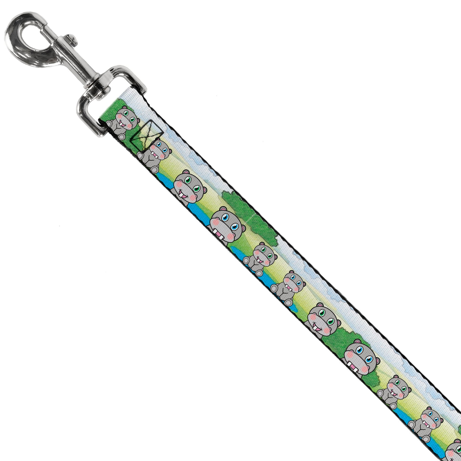 Dog Leash - Hippo Cartoon Dog Leashes Buckle-Down