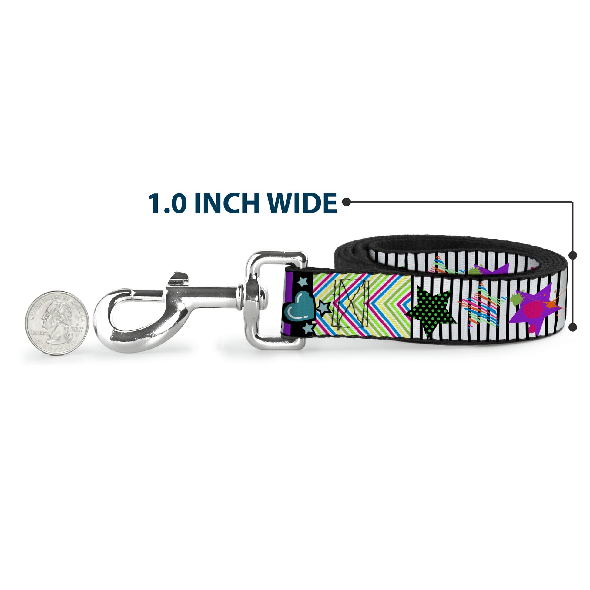 Dog Leash - Icons & Patterns 2 Dog Leashes Buckle-Down