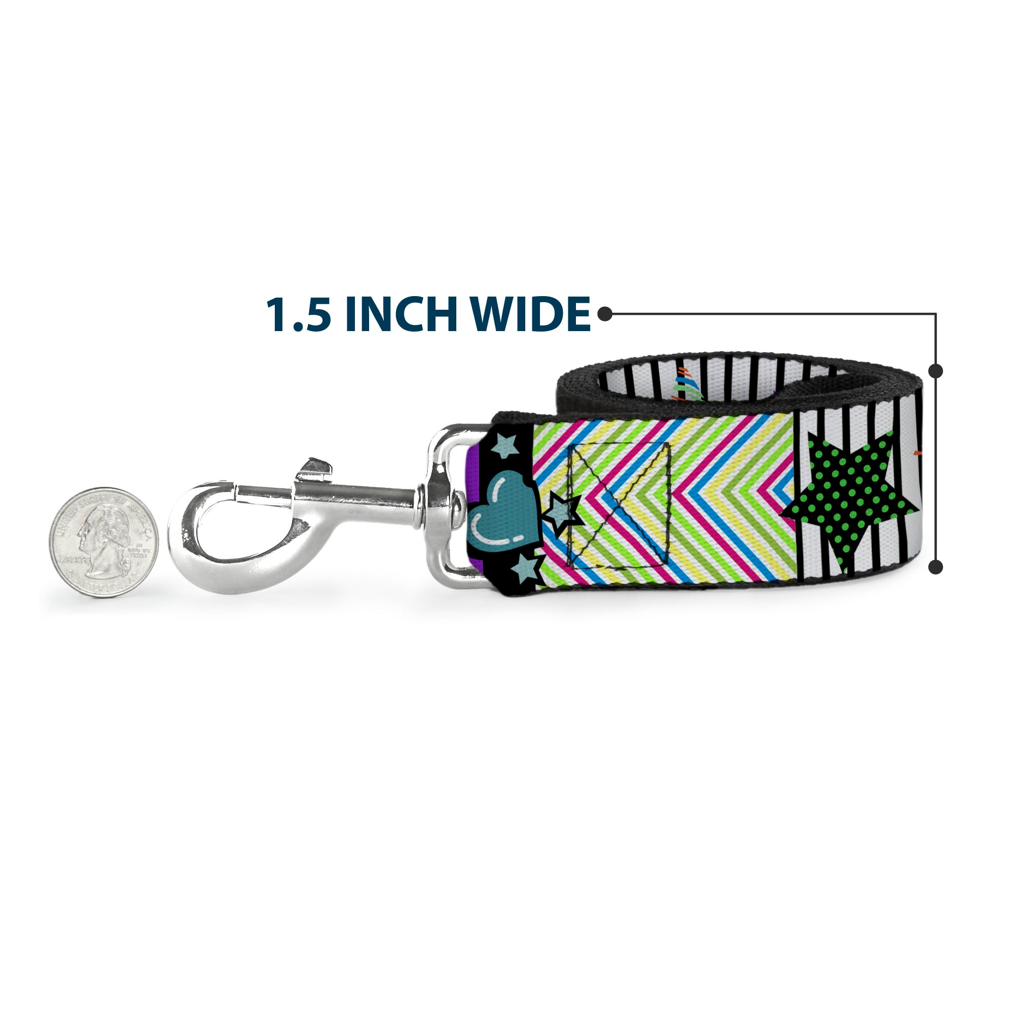 Dog Leash - Icons & Patterns 2 Dog Leashes Buckle-Down