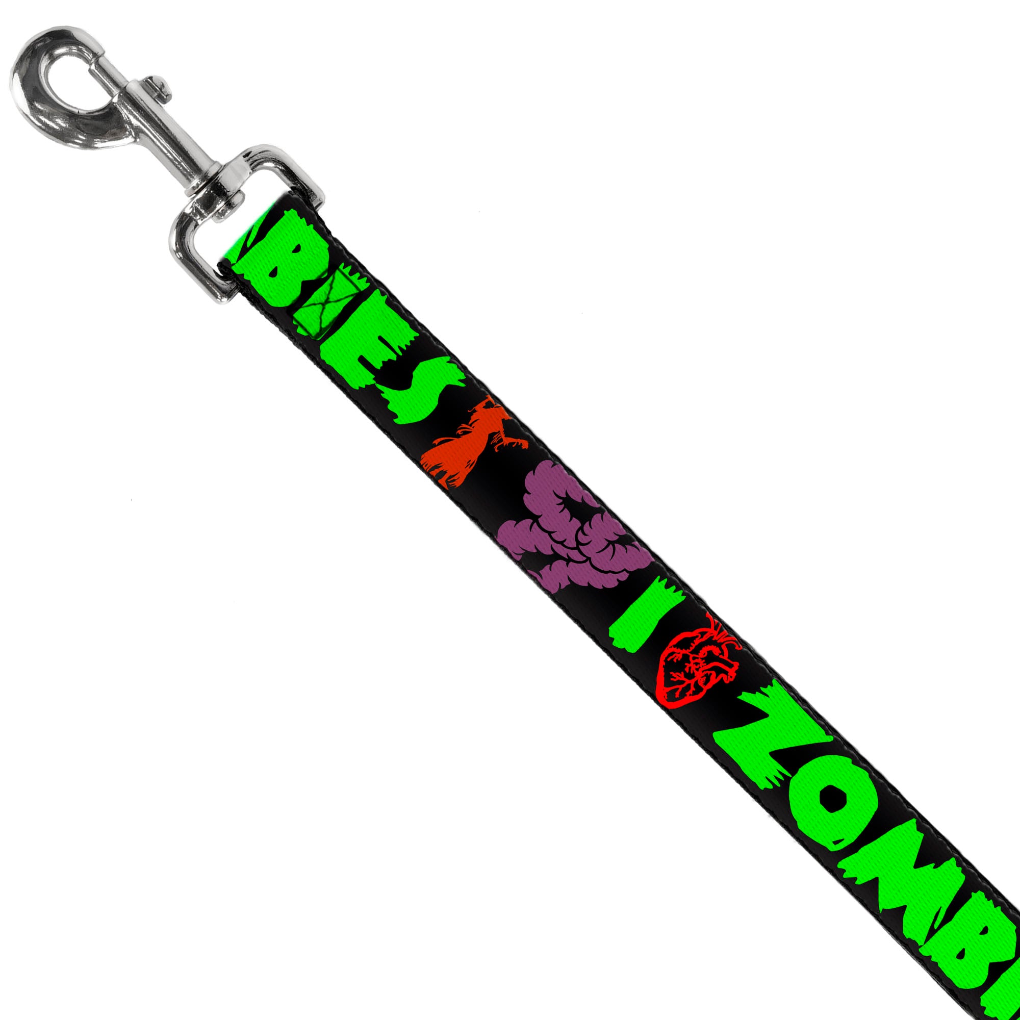 Dog Leash - I Heart Zombies Dog Leashes Buckle-Down