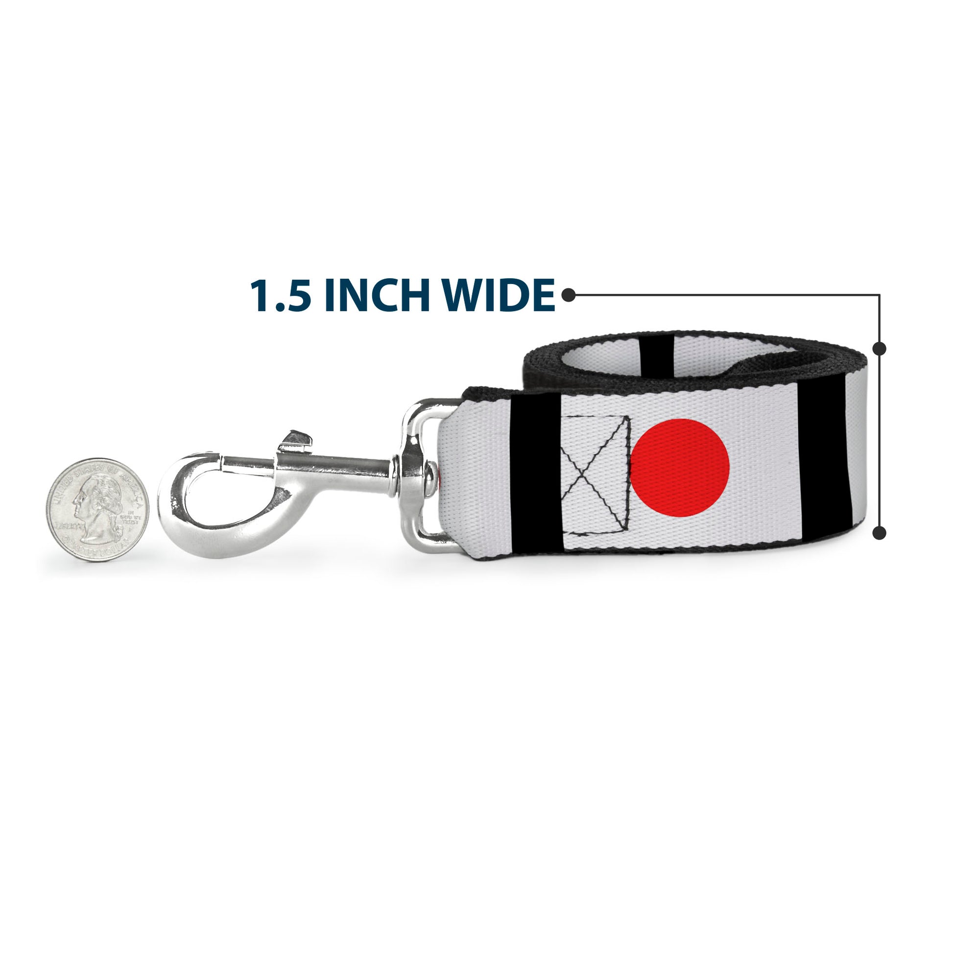 Dog Leash - Japan Flags Dog Leashes Buckle-Down