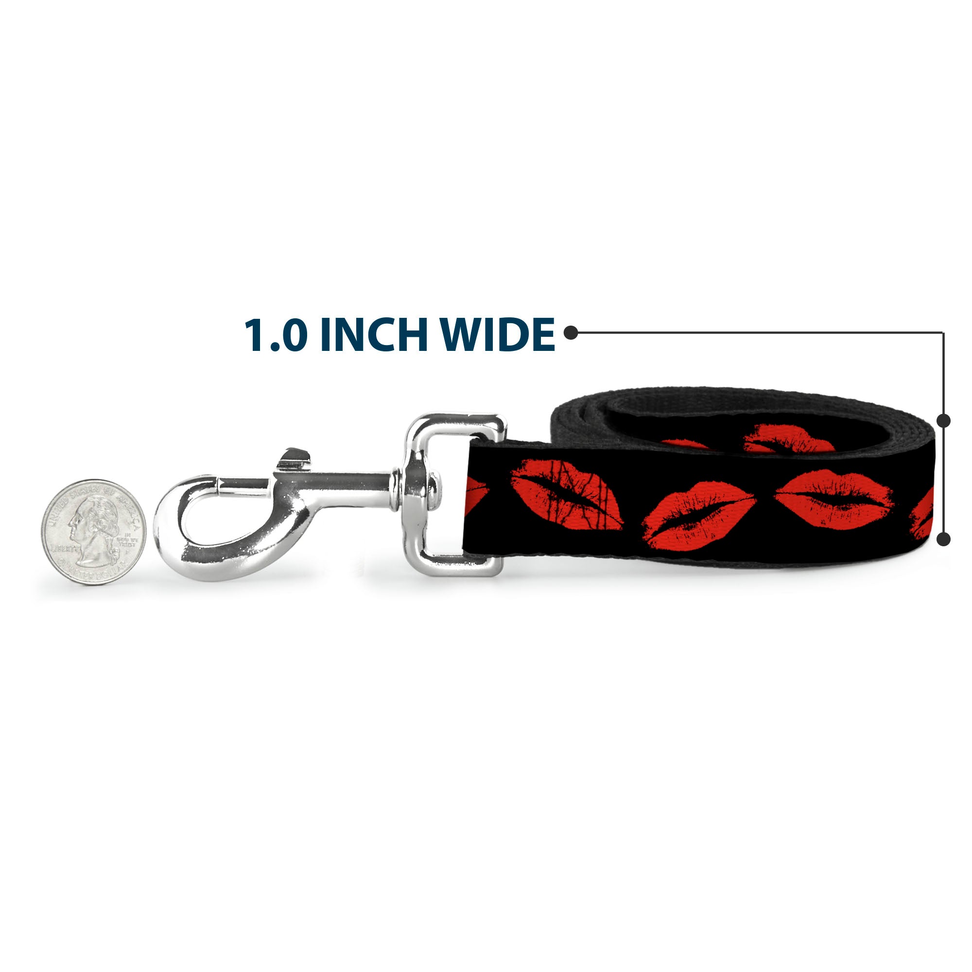 Dog Leash - Kisses Dog Leashes Buckle-Down
