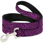Dog Leash - Leopard Pink Fuchsia Dog Leashes Buckle-Down