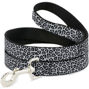 Dog Leash - Leopard White Dog Leashes Buckle-Down