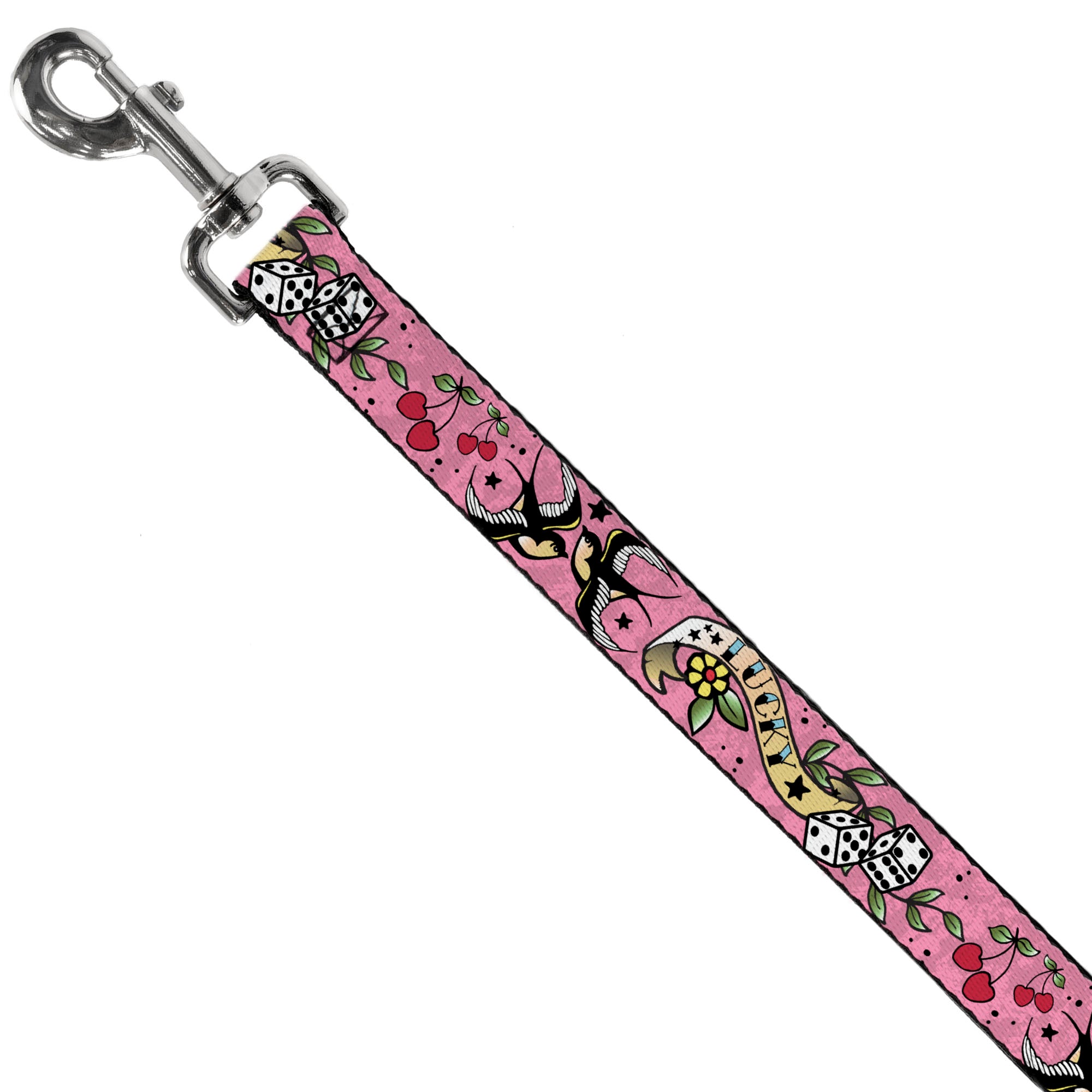 Dog Leash - Lucky Pink Dog Leashes Buckle-Down