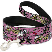 Dog Leash - Lucky Pink Dog Leashes Buckle-Down