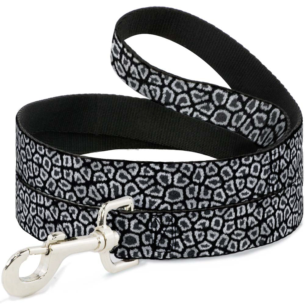 Dog Leash - Leopard Black Dog Leashes Buckle-Down