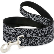 Dog Leash - Leopard Black Dog Leashes Buckle-Down