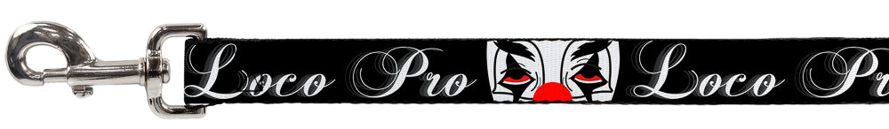 Buckle-Down Dog Leash - Loco Pro Clown Dog Leashes Buckle-Down