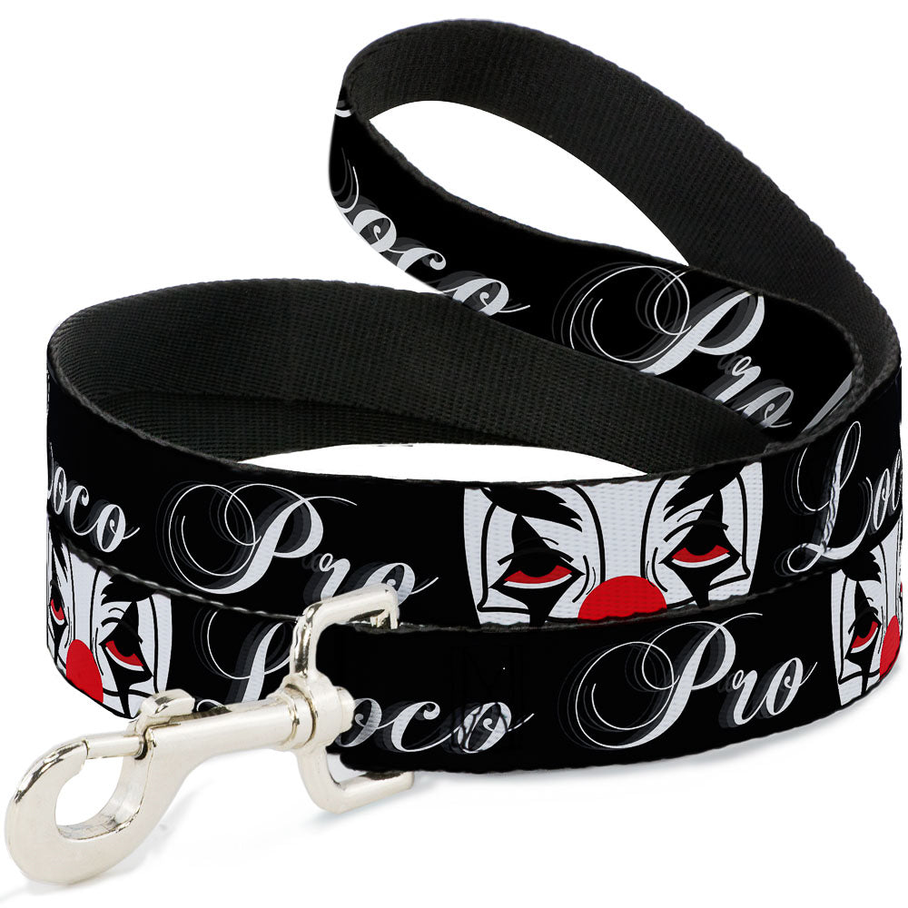 Buckle-Down Dog Leash - Loco Pro Clown Dog Leashes Buckle-Down