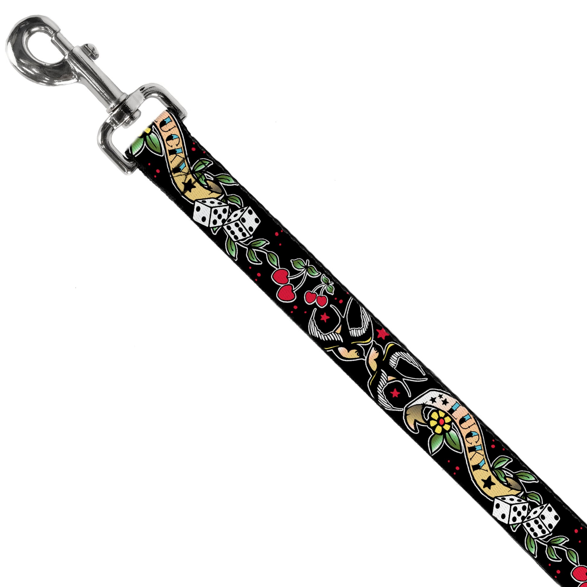 Dog Leash - Lucky Black Dog Leashes Buckle-Down