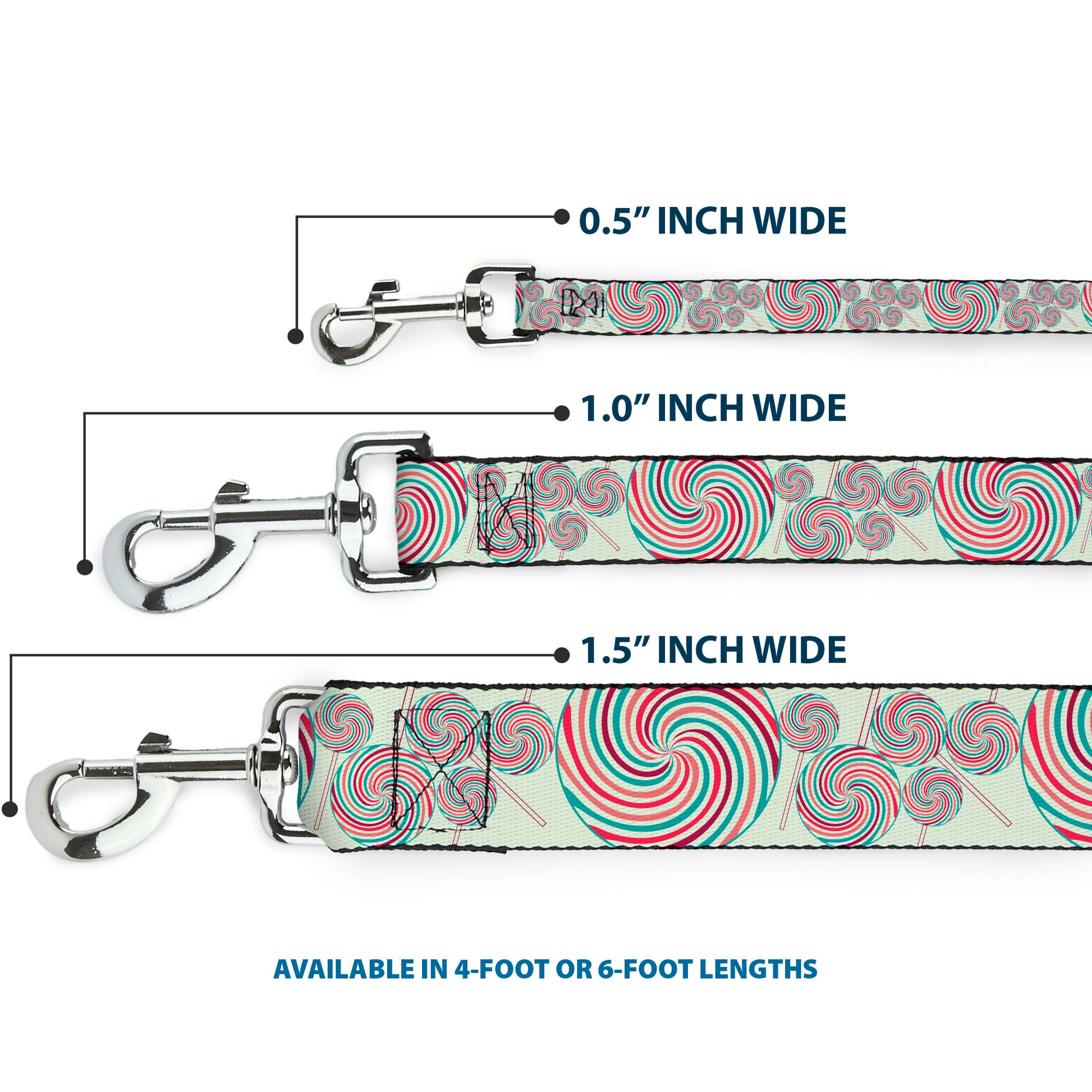 Dog Leash - Lollipops Dog Leashes Buckle-Down