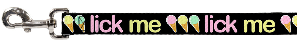 Buckle-Down Dog Leash - LICK ME Ice Cream Cones Dog Leashes Buckle-Down