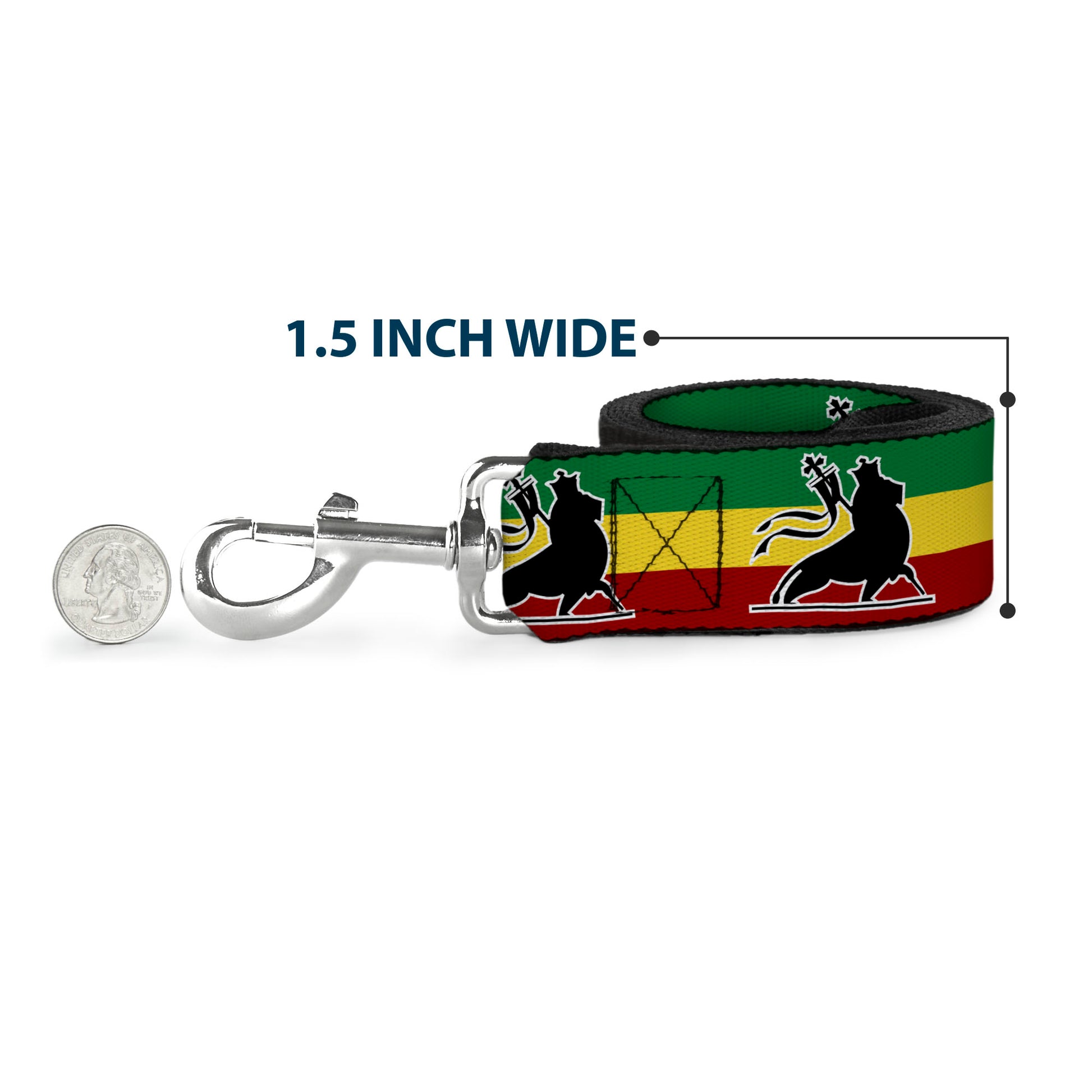 Dog Leash - Lion of Zion Repeat Dog Leashes Buckle-Down