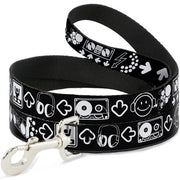 Dog Leash - Music Happy Face Dog Leashes Buckle-Down