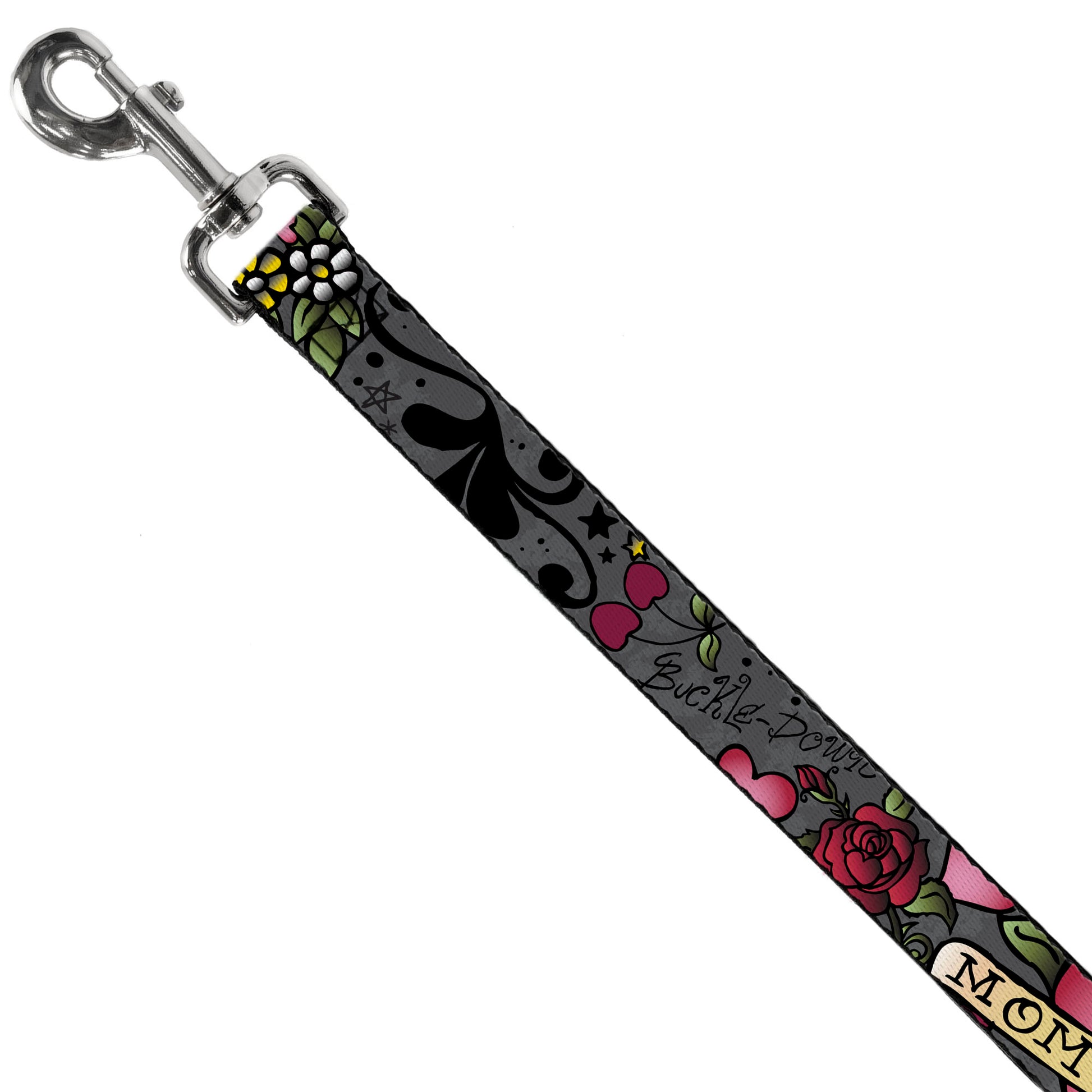 Dog Leash - Mom & Mom Gray Dog Leashes Buckle-Down
