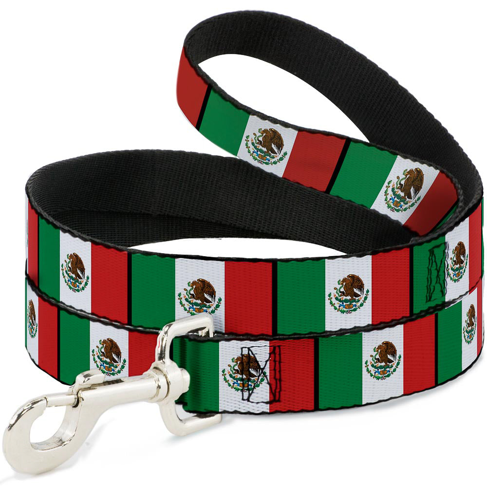 Dog Leash - Mexico Flags Dog Leashes Buckle-Down