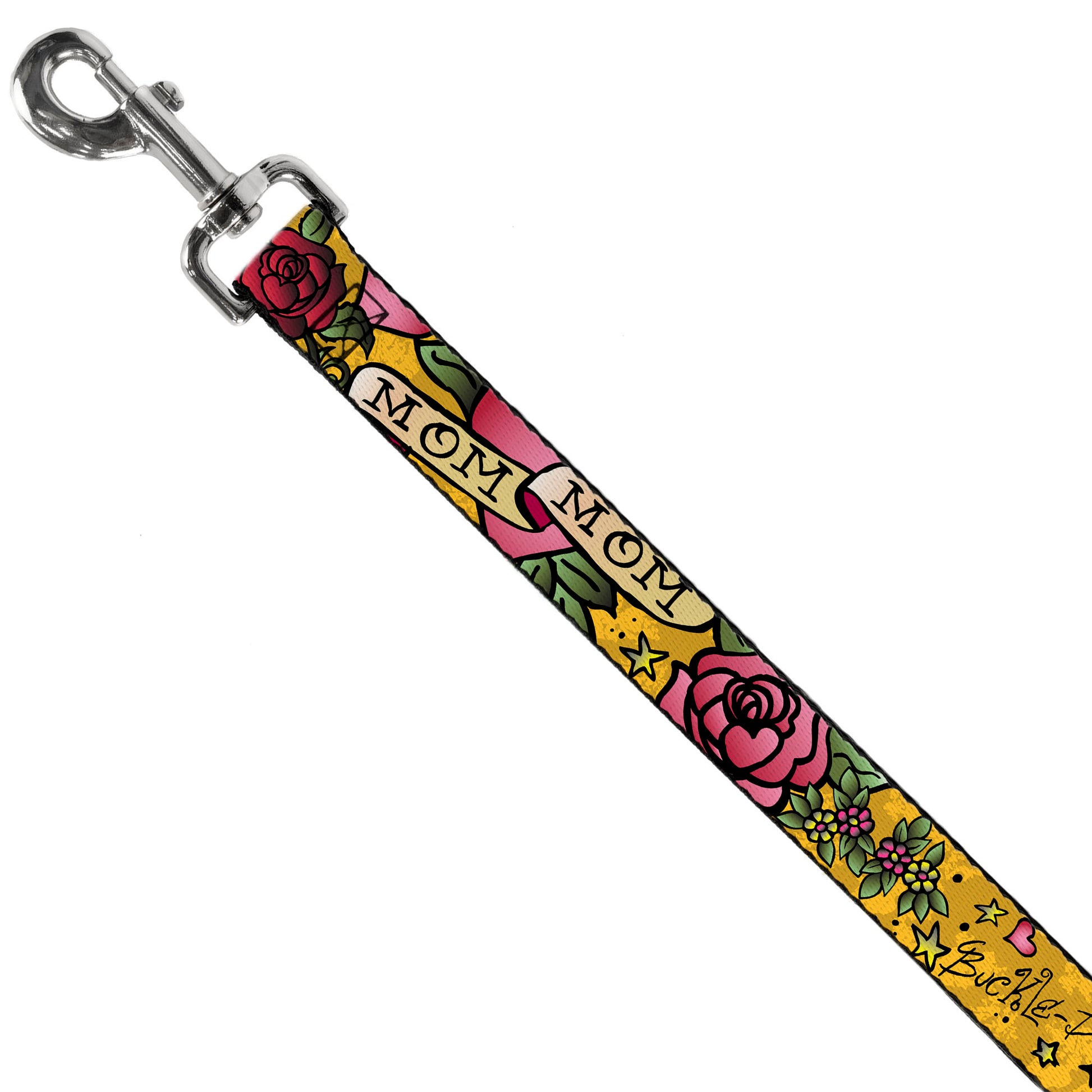 Dog Leash - Mom & Mom Yellow Dog Leashes Buckle-Down