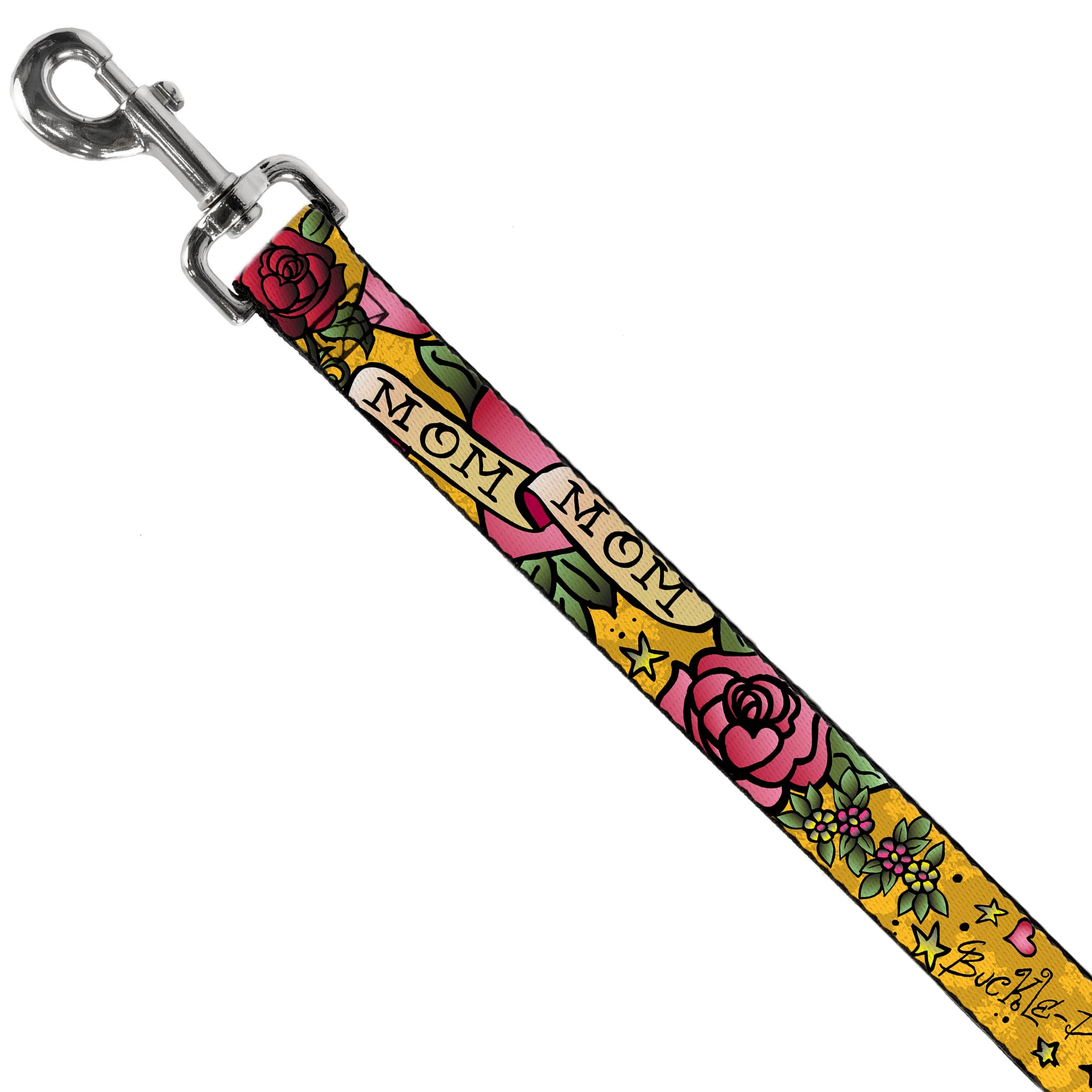 Dog Leash - Mom & Mom Yellow Dog Leashes Buckle-Down