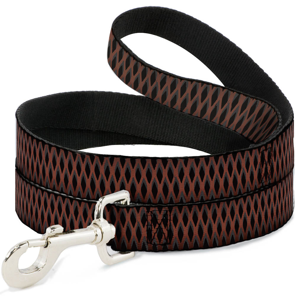 Dog Leash - Mesh Black/Brown Dog Leashes Buckle-Down