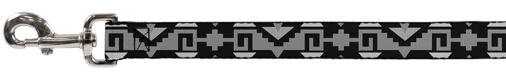 Dog Leash - Navajo2 Black/Gray Dog Leashes Buckle-Down