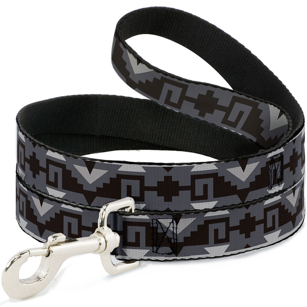 Dog Leash - Navajo2 Grays Dog Leashes Buckle-Down