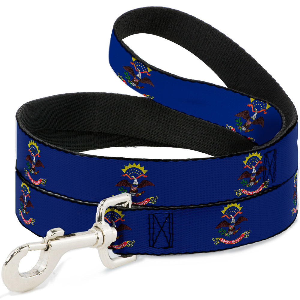 Dog Leash - North Dakota Flags Dog Leashes Buckle-Down