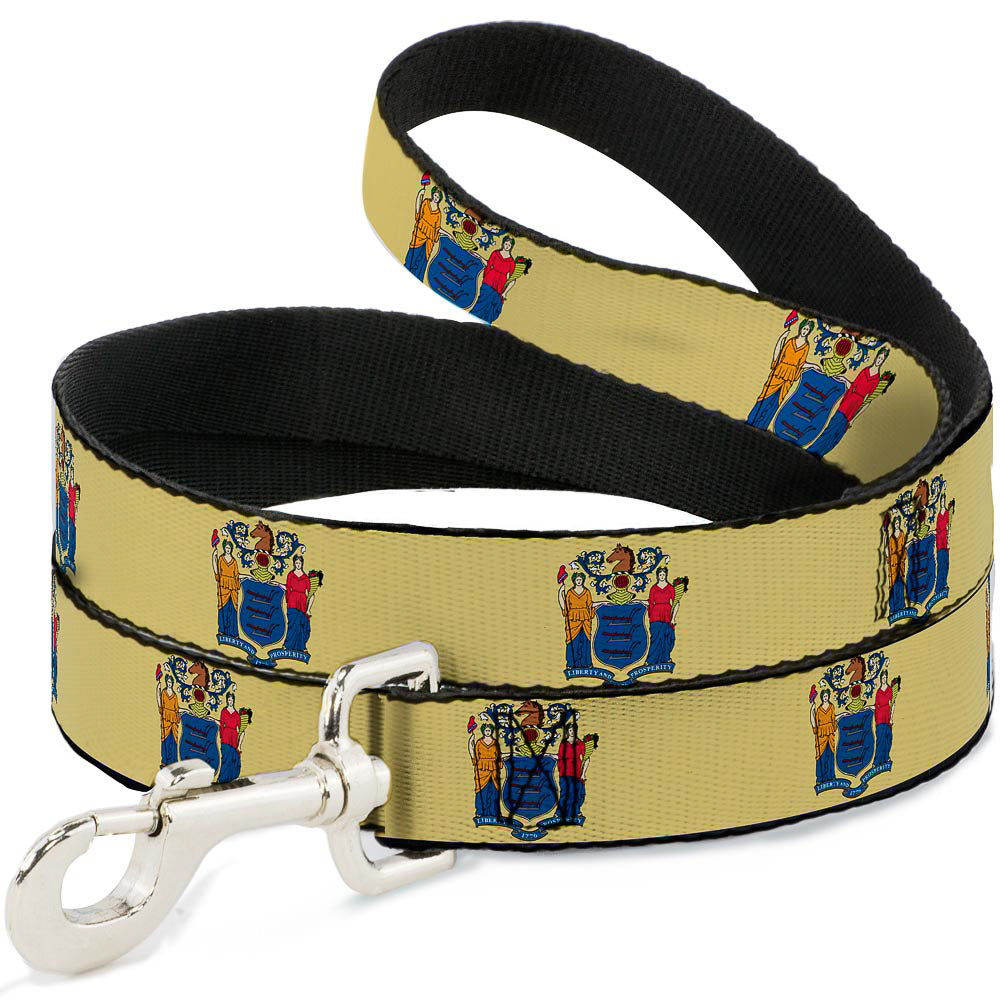 Dog Leash - New Jersey Flag Dog Leashes Buckle-Down