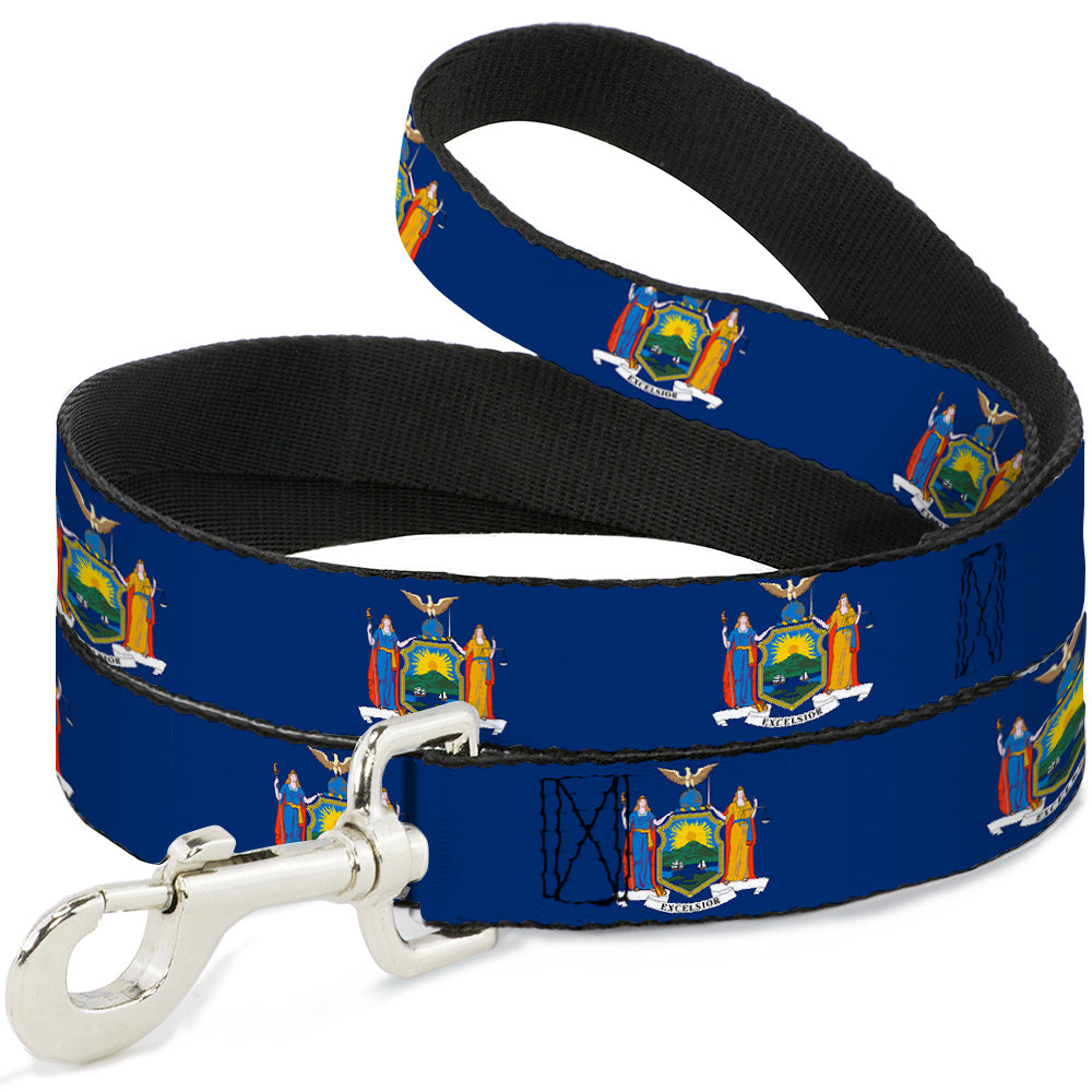 Dog Leash - New York Flag Continuous Dog Leashes Buckle-Down