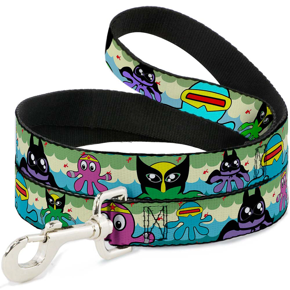 Dog Leash - Octopus Superhero Cartoon Dog Leashes Buckle-Down