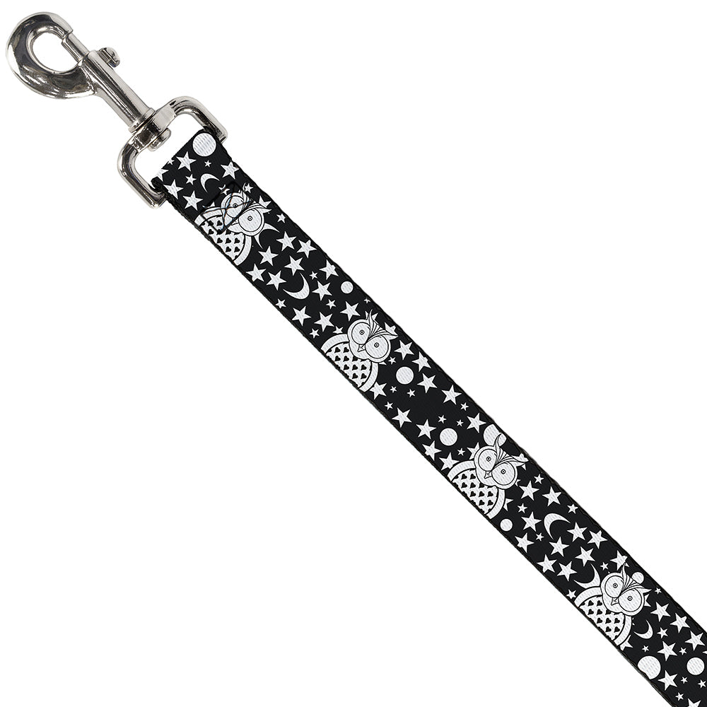 Dog Leash - Owls Black/White3 Dog Leashes Buckle-Down