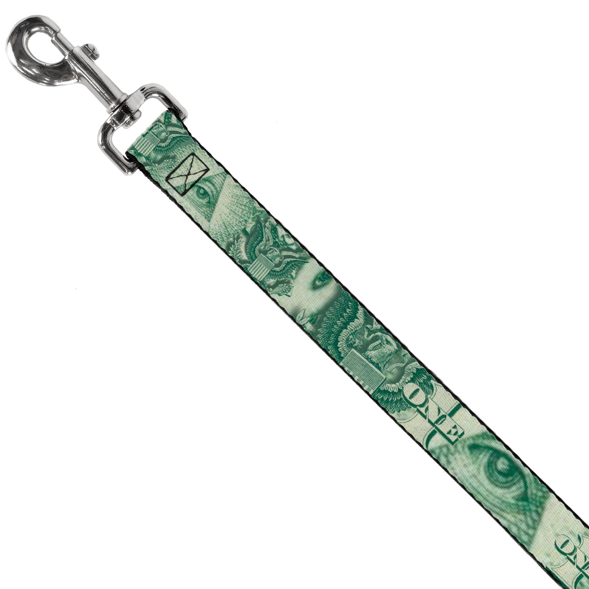 Dog Leash - One Dollar Bill Eye of Providence/Bald Eagle CLOSE-UP Dog Leashes Buckle-Down