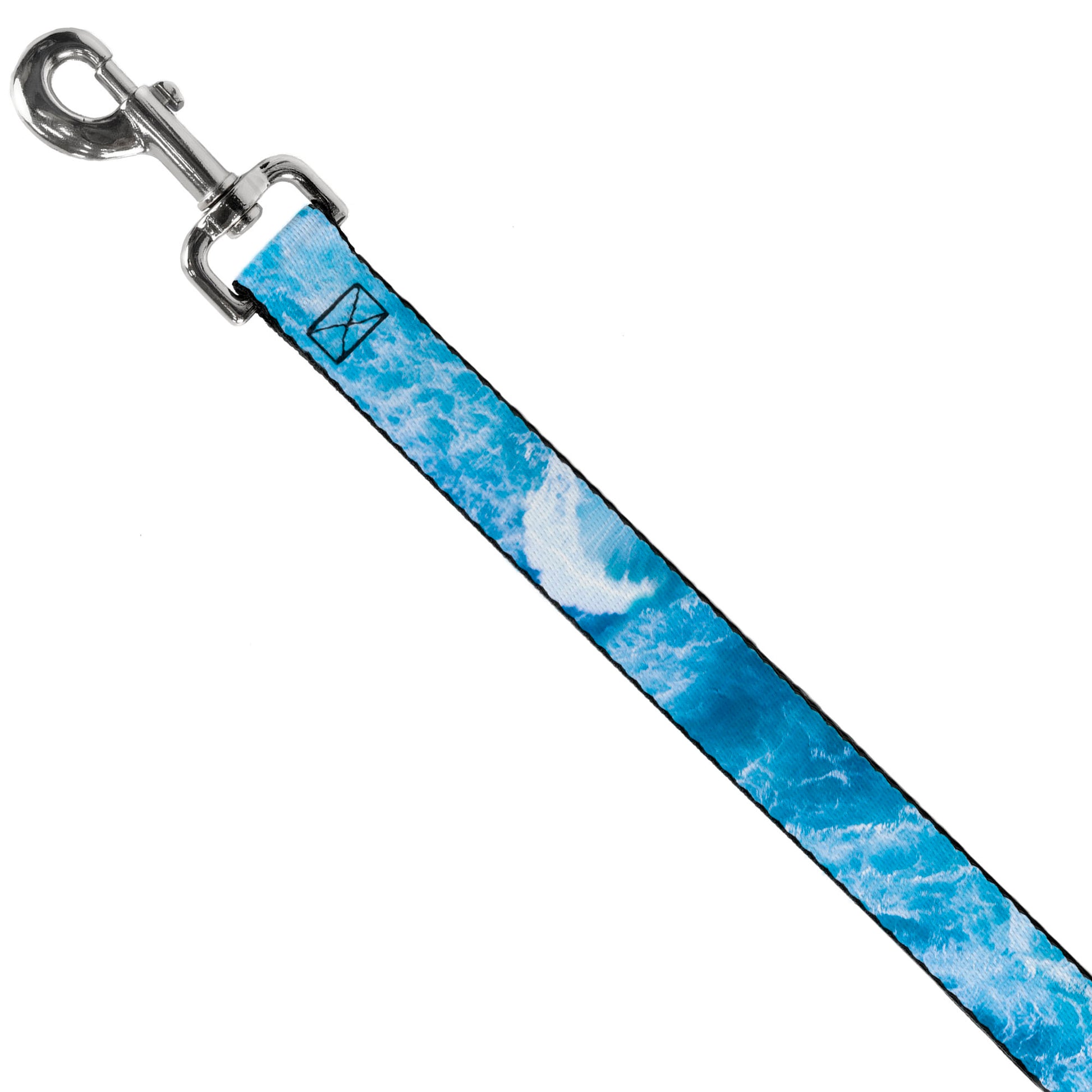 Dog Leash - Ocean Vivid White Wash Dog Leashes Buckle-Down