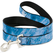 Dog Leash - Ocean Vivid White Wash Dog Leashes Buckle-Down