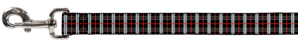 Dog Leash - Plaid Black/Red Dog Leashes Buckle-Down