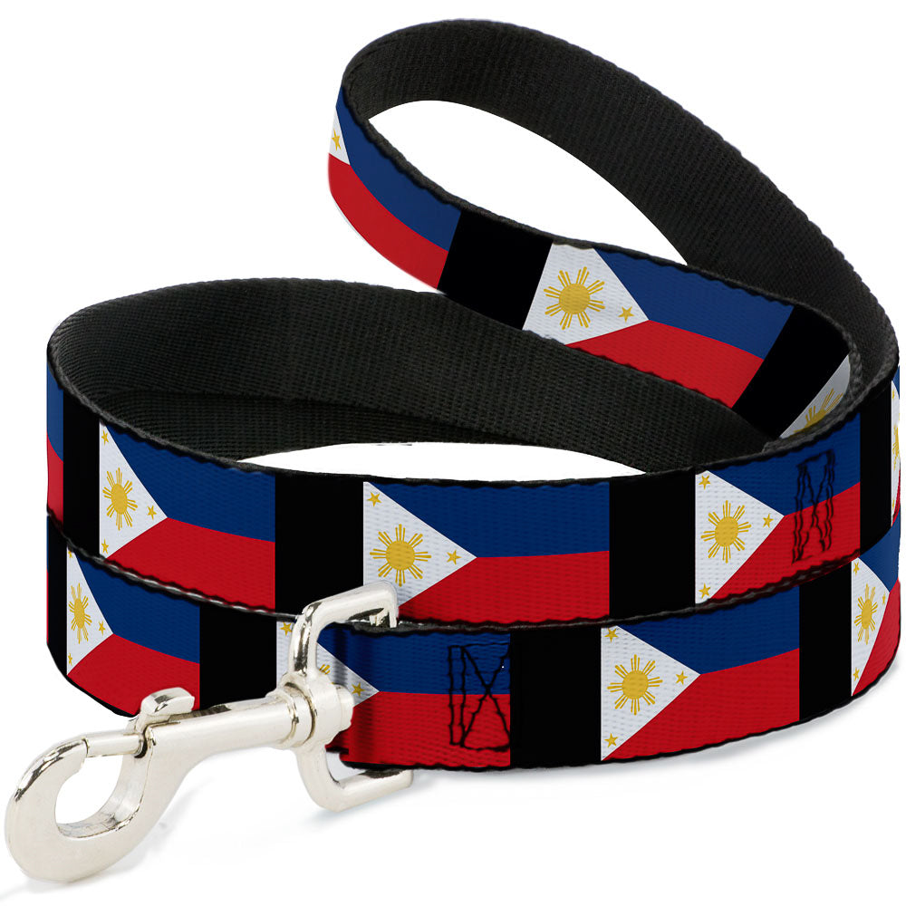 Dog Leash - Philippines Flags Dog Leashes Buckle-Down