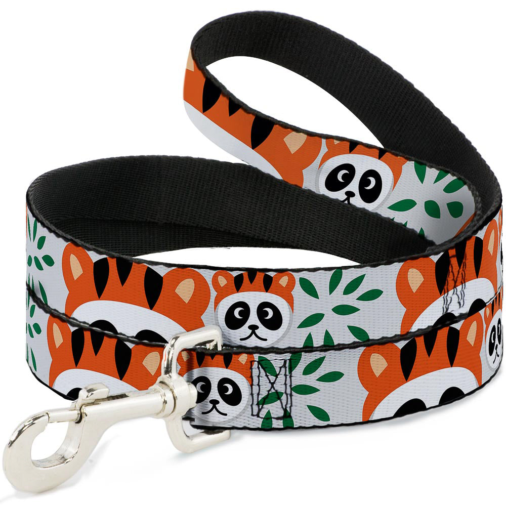 Dog Leash - Panda w/Tiger Hat Dog Leashes Buckle-Down