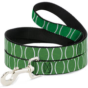 Dog Leash - Rings Camo Neon Green/White Dog Leashes Buckle-Down