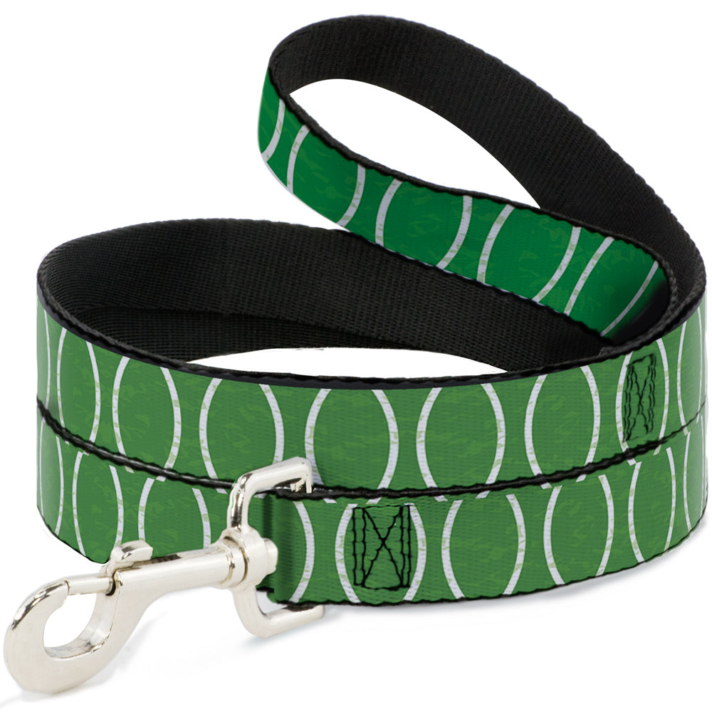 Dog Leash - Rings Camo Neon Green/White Dog Leashes Buckle-Down