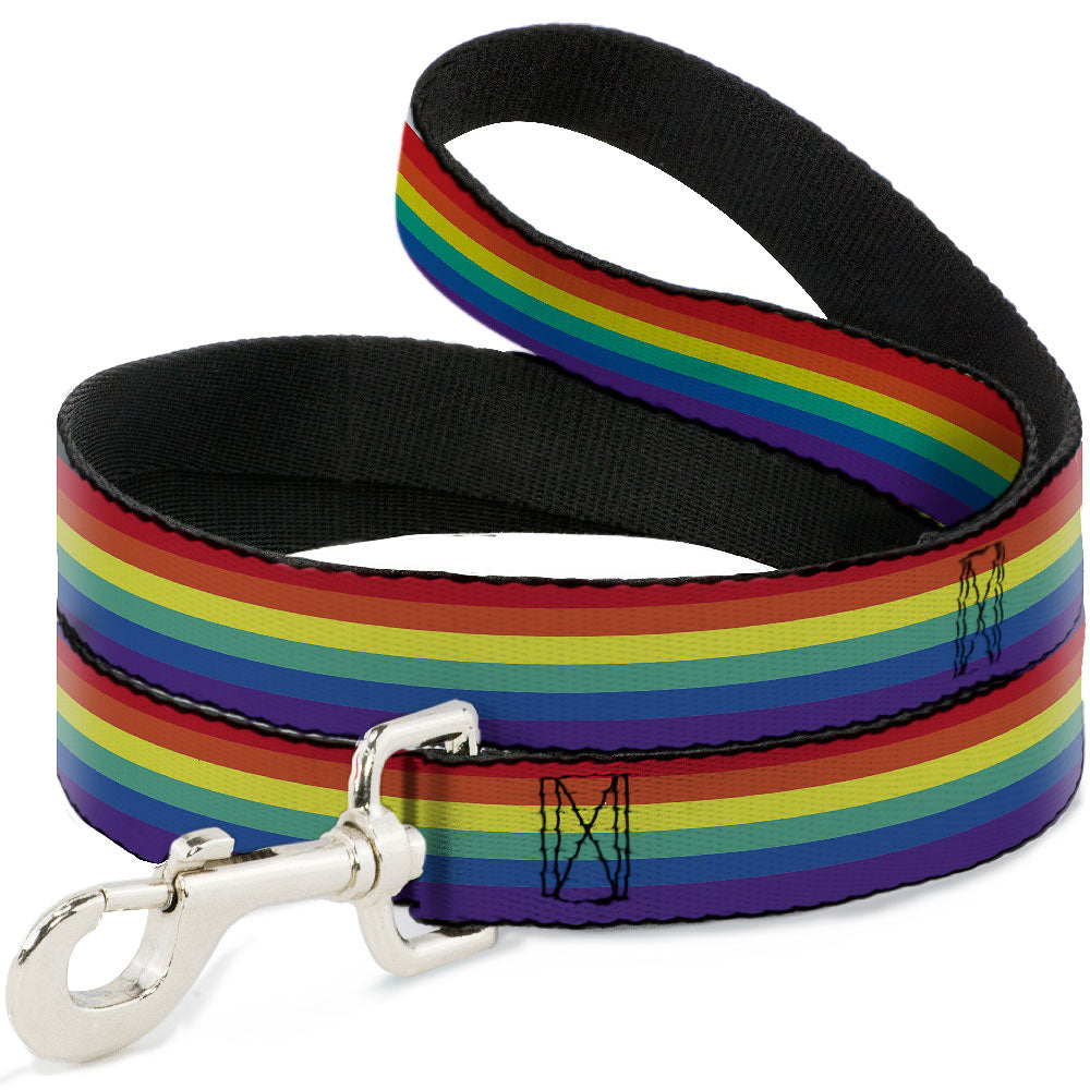 Dog Leash - Rainbow Print Dog Leashes Buckle-Down
