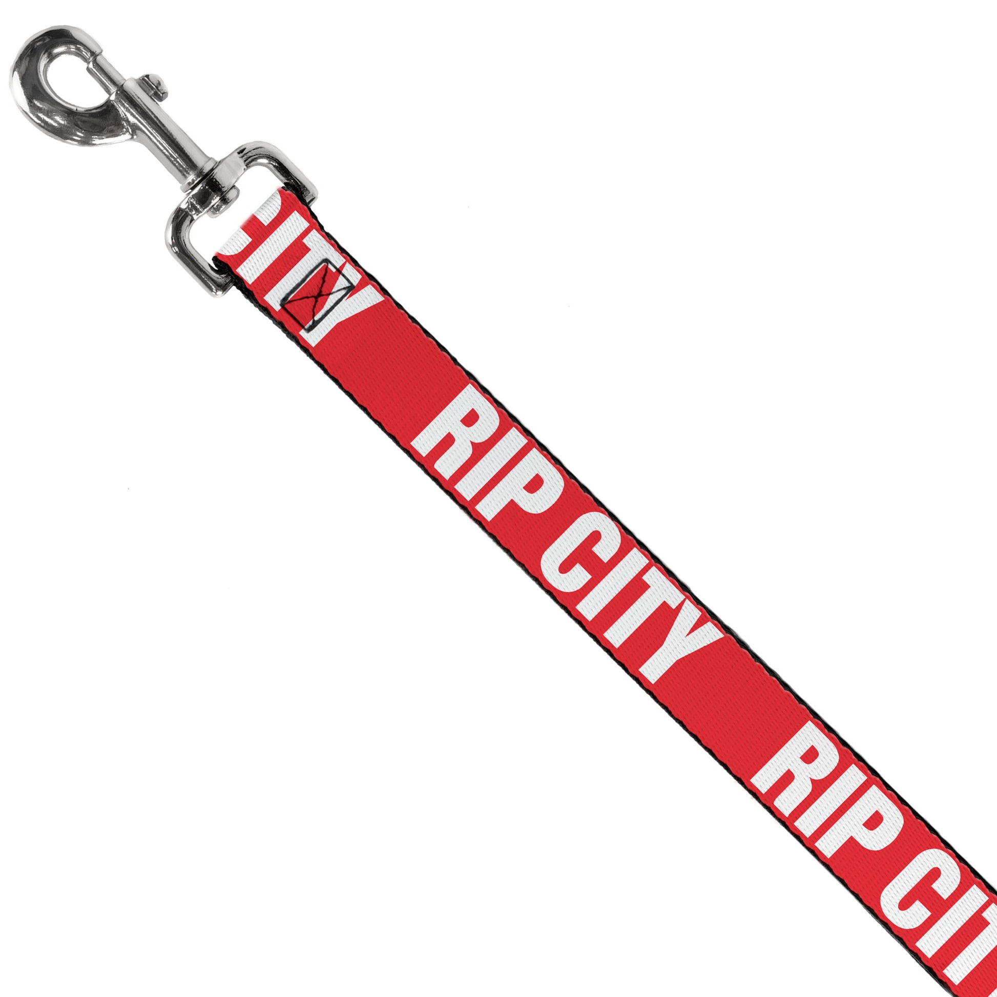 Dog Leash - RIP CITY Red/White Dog Leashes Buckle-Down