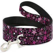 Dog Leash - Stargazer Black/Pink Dog Leashes Buckle-Down