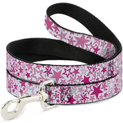 Dog Leash - Stargazer White/Pink Dog Leashes Buckle-Down