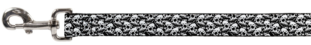 Dog Leash - Skull Yard Black/White Dog Leashes Buckle-Down