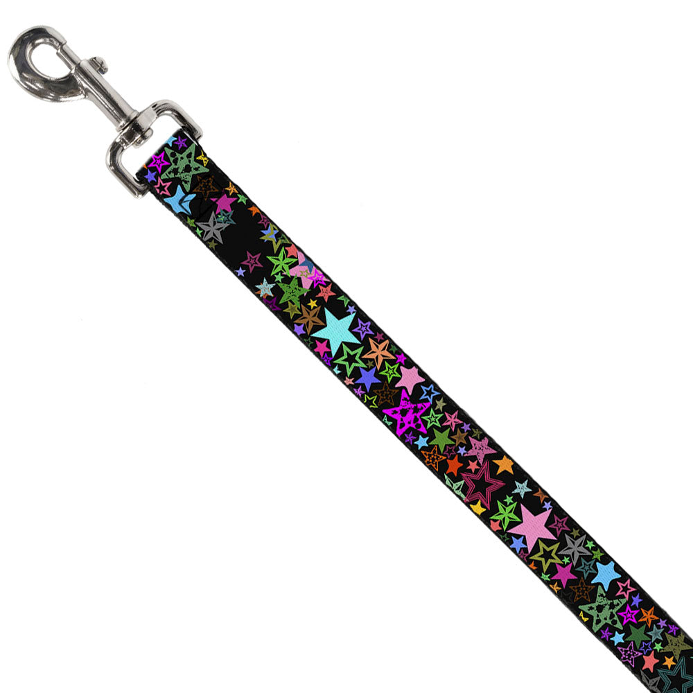 Dog Leash - Stargazer Black/Multi Color Dog Leashes Buckle-Down