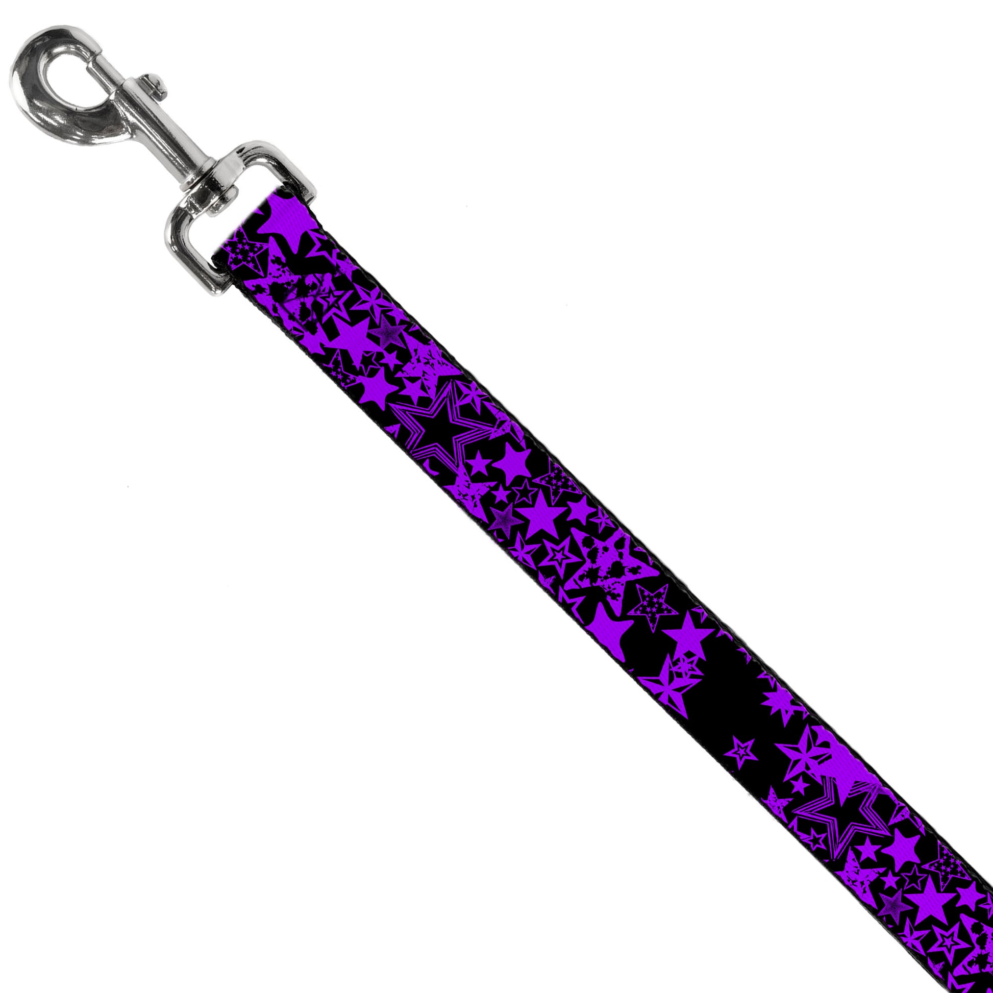 Dog Leash - Stargazer Black/Purple Dog Leashes Buckle-Down