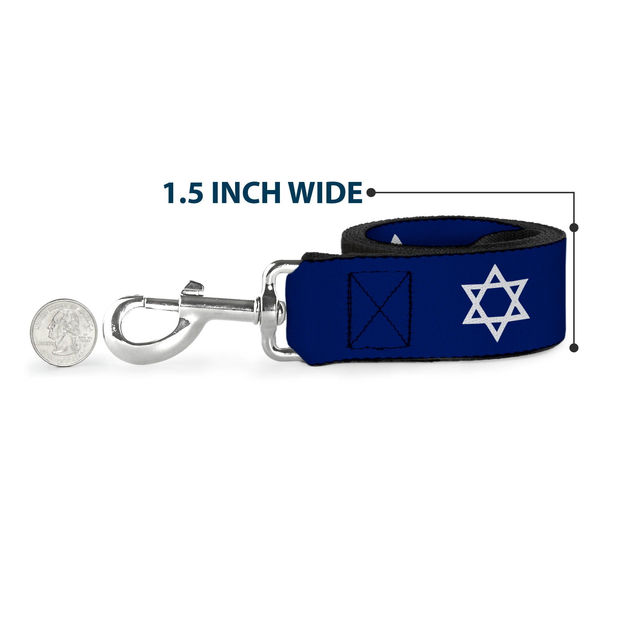 Dog Leash - Star of David Dog Leashes Buckle-Down