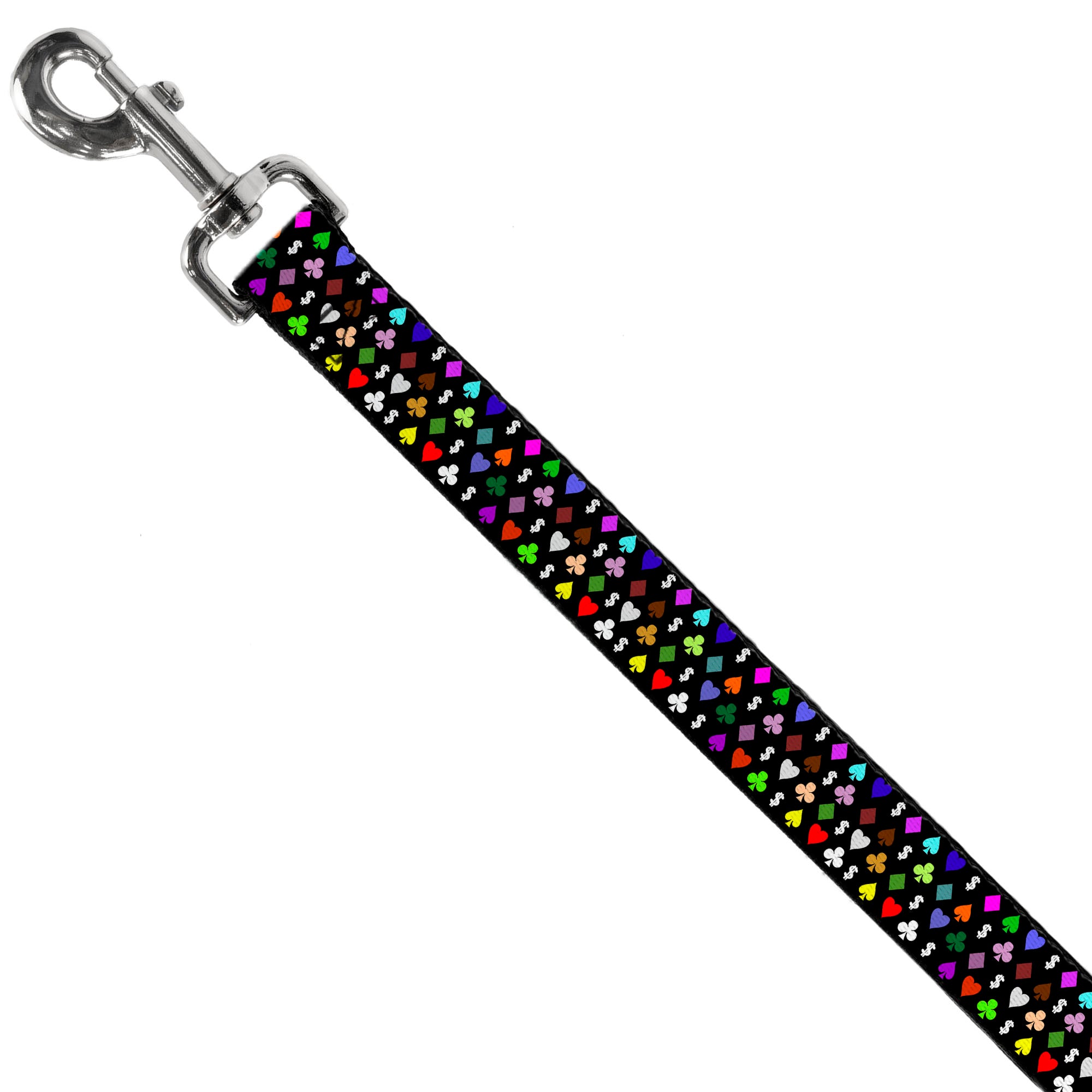 Dog Leash - Suits $$$ Black/Multi Color Dog Leashes Buckle-Down