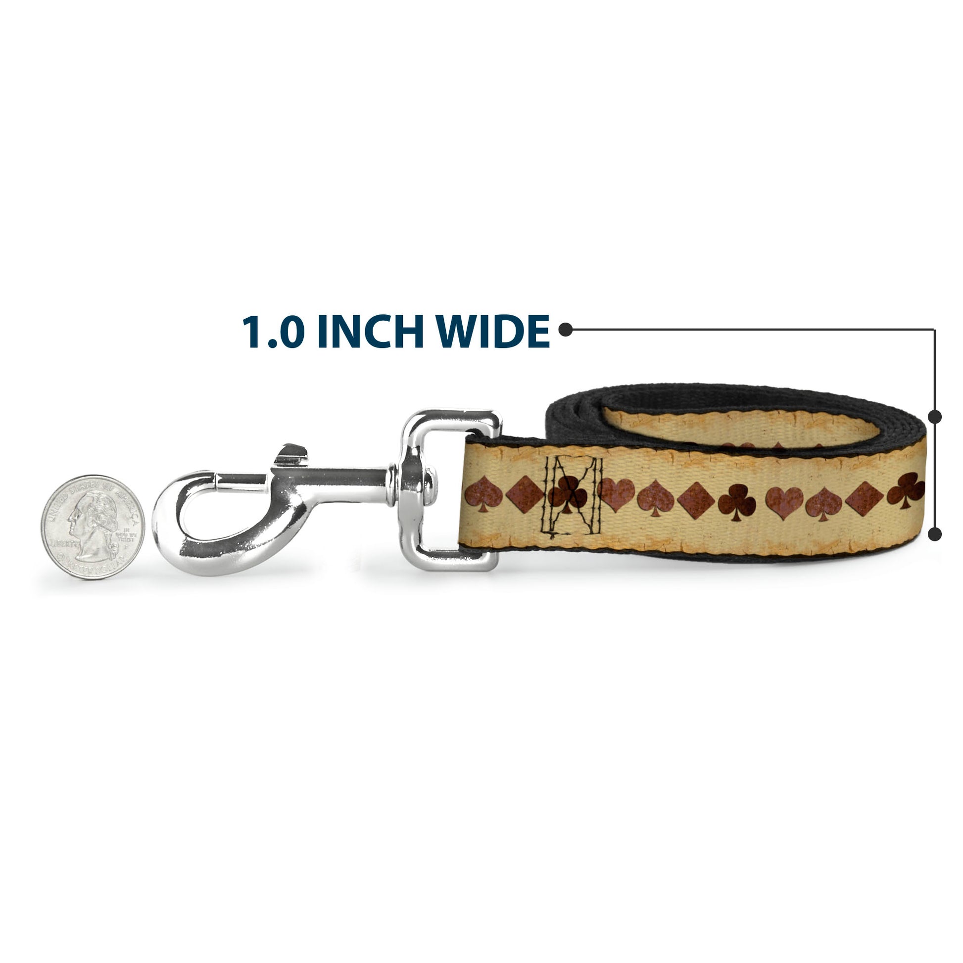 Dog Leash - Suits Brown Stone Dog Leashes Buckle-Down