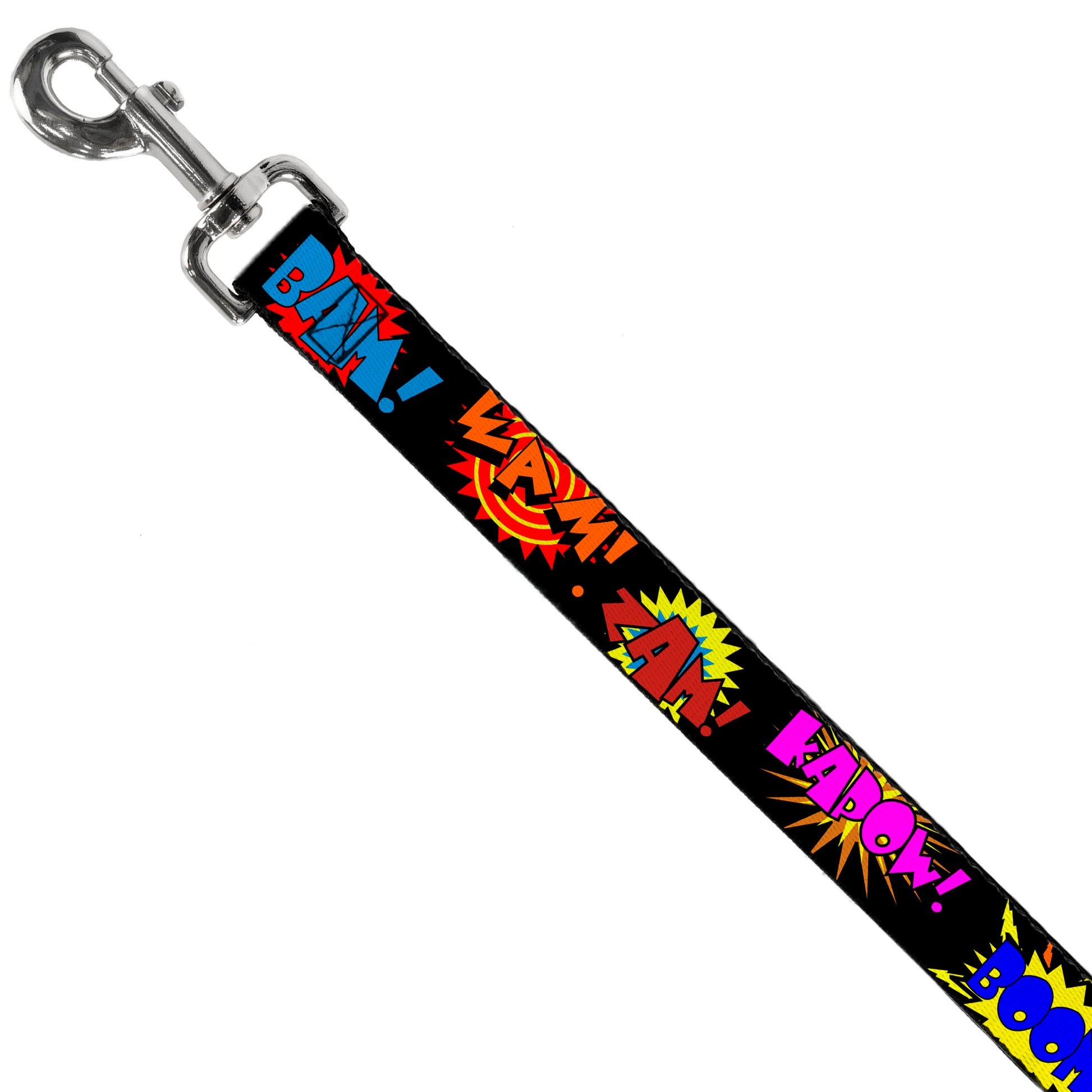 Dog Leash - Sound Effects Black/Multi Color Dog Leashes Buckle-Down
